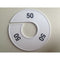 Klika - Maatring 11 cm wit/zwart 50