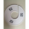 Klika - Maatring 11 cm wit/zwart 52 - 170 stuks
