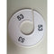 Klika - Maatring 11 cm wit/zwart 53 - 170 stuks