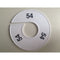 Klika - Maatring 11 cm wit/zwart 54 - 170 stuks