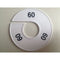 Klika - Maatring 11 cm wit/zwart 60 - 170 stuks