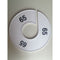 Klika - Maatring 11 cm wit/zwart 65