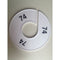 Klika - Maatring 11 cm wit/zwart 74 - 170 stuks