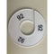 Klika - Maatring 11 cm wit/zwart 92 - 170 stuks
