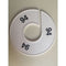 Klika - Maatring 11 cm wit/zwart 94 - 170 stuks