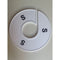 Klika - Maatring 11 cm wit/zwart S - 170 stuks