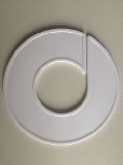 Klika - Maatring 9 cm wit onbedrukt blanko