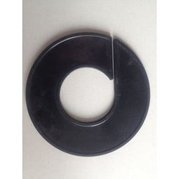 Klika - Maatring 9 cm zwart onbedrukt blanko - 160 stuks