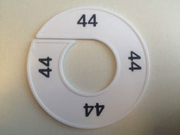 Klika - Maatring wit/zwart 44