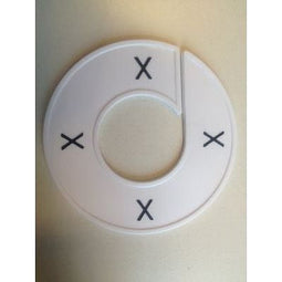 Klika - Maatring wit/zwart X