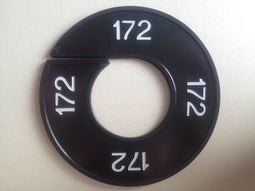 Klika - Maatring zwart/wit 172