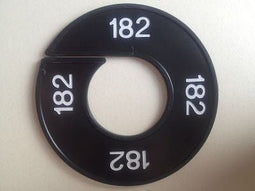 Klika - Maatring zwart/wit 182