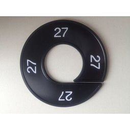 Klika - Maatring zwart/wit 27