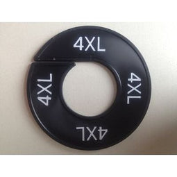Klika - Maatring zwart/wit 4XL