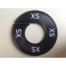 Klika - Maatring zwart/wit XS