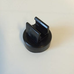 Klika - Magneet rond zwart voor profiel-1 - 40 stuks
