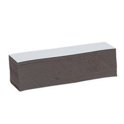 Klika - Magneetband 20x60mm wit dikte 0.6 100st