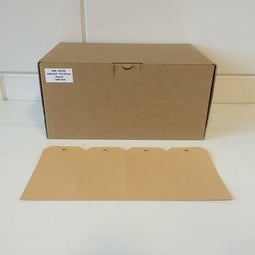 Klika - Manilla labels 75x150 mm nr. 9 1000 stuk - 3 stuks