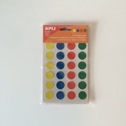 Klika - mapje 4 kleuren 20mm 24 etiketten - 50 stuks