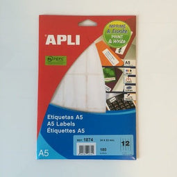 Klika - mapje permanent 34x53 mm 180 stuks - 50 stuks