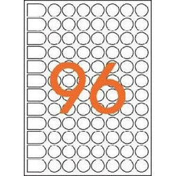 Klika - mapje permanent rond 15 mm 1536stuk