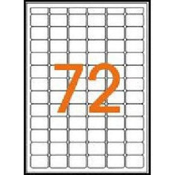Klika - mapje removable 16x22 mm 720 stuks - 50 stuks