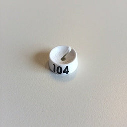 Klika - MB wit/zwart 104 voor op kledinghanger - 40 stuks