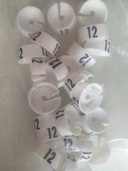 Klika - MB wit/zwart 12 voor op kledinghanger - 40 stuks