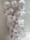 Klika - MB wit/zwart 12 voor op kledinghanger - 40 stuks