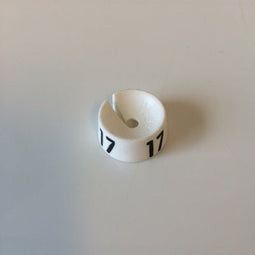 Klika - MB wit/zwart 17 voor op kledinghanger
