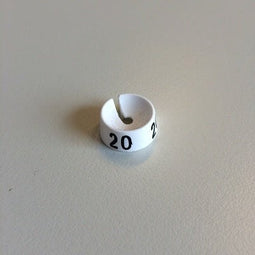 Klika - MB wit/zwart 20 voor op kledinghanger - 40 stuks