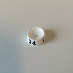 Klika - MB wit/zwart 24 voor op kledinghanger - 40 stuks