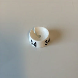Klika - MB wit/zwart 34 voor op kledinghanger - 40 stuks