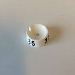 Klika - MB wit/zwart 35 voor op kledinghanger