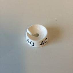 Klika - MB wit/zwart 40 voor op kledinghanger