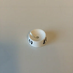 Klika - MB wit/zwart 49 voor op kledinghanger