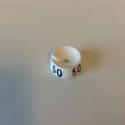 Klika - MB wit/zwart 50 voor op kledinghanger - 40 stuks