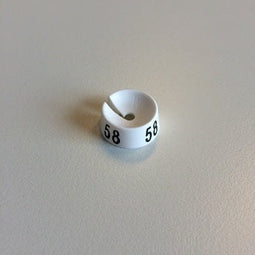 Klika - MB wit/zwart 58 voor op kledinghanger - 40 stuks