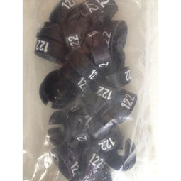 Klika - MB zwart/wit 122 voor op kledinghanger - 40 stuks