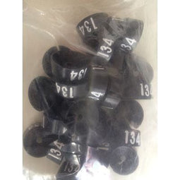 Klika - MB zwart/wit 134 voor op kledinghanger - 40 stuks