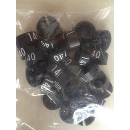 Klika - MB zwart/wit 140 voor op kledinghanger - 40 stuks