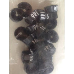Klika - MB zwart/wit 146 voor op kledinghanger - 40 stuks