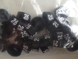 Klika - MB zwart/wit 25 voor op kledinghanger