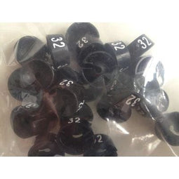 Klika - MB zwart/wit 32 voor op kledinghanger - 40 stuks