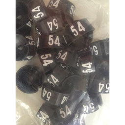 Klika - MB zwart/wit 54 voor op kledinghanger - 40 stuks