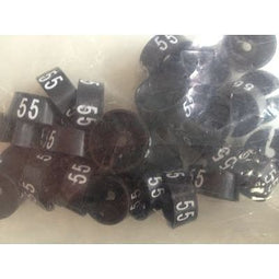 Klika - MB zwart/wit 55 voor op kledinghanger - 40 stuks