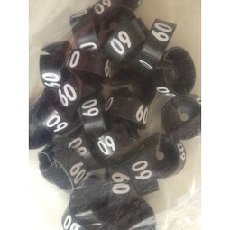 Klika - MB zwart/wit 60 voor op kledinghanger - 40 stuks