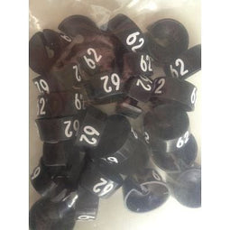 Klika - MB zwart/wit 62 voor op kledinghanger - 40 stuks