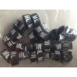 Klika - MB zwart/wit ML voor op kledinghanger - 40 stuks
