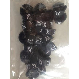 Klika - MB zwart/wit XL voor op kledinghanger - 40 stuks
